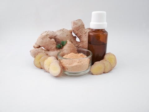 Ginger root used in herbal medicine to support circulation and vascular comfort